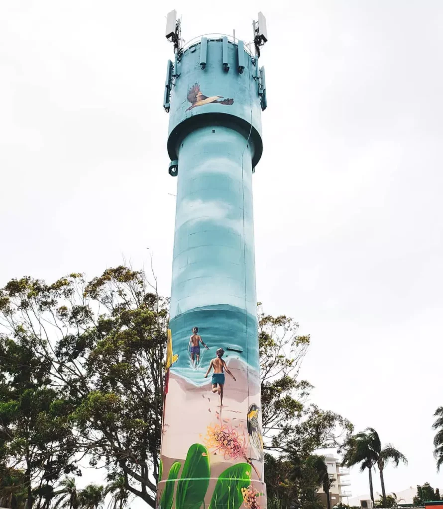 Bribie island water tower