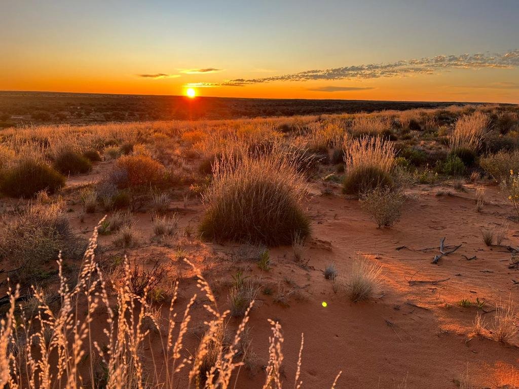 Simpson Desert (K4A) sunset