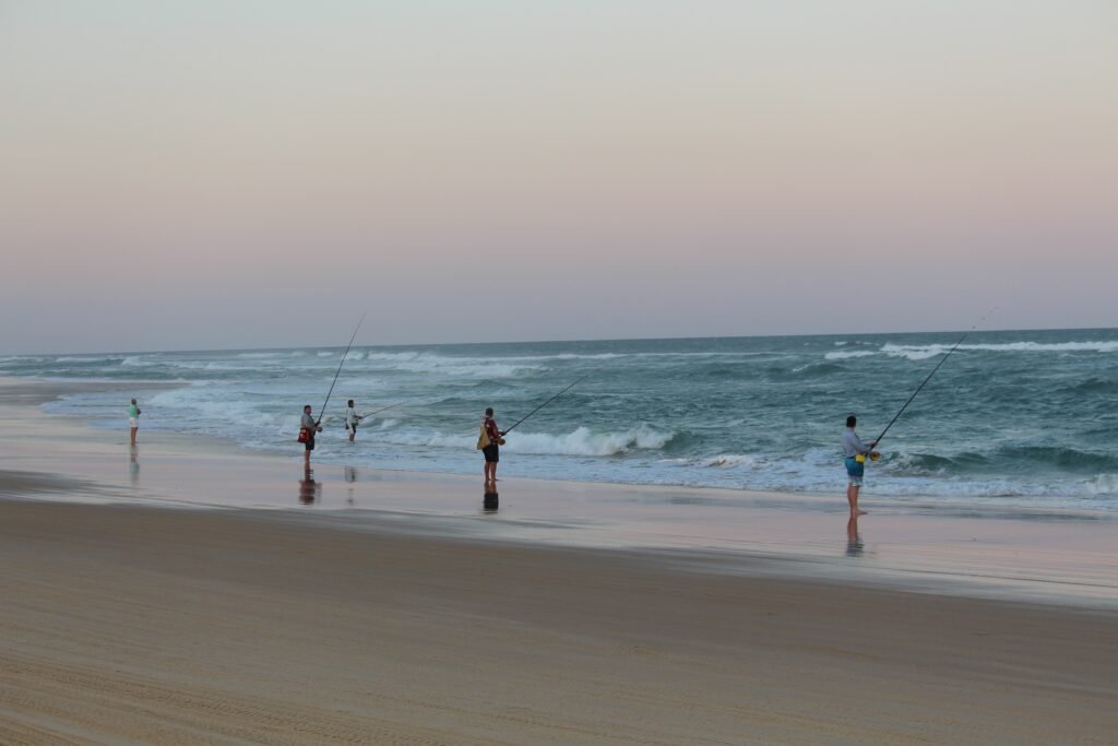 Beach fishing 1