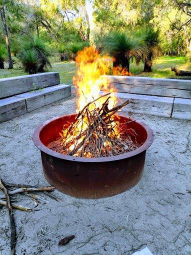 Martins Tank communcal fire pit